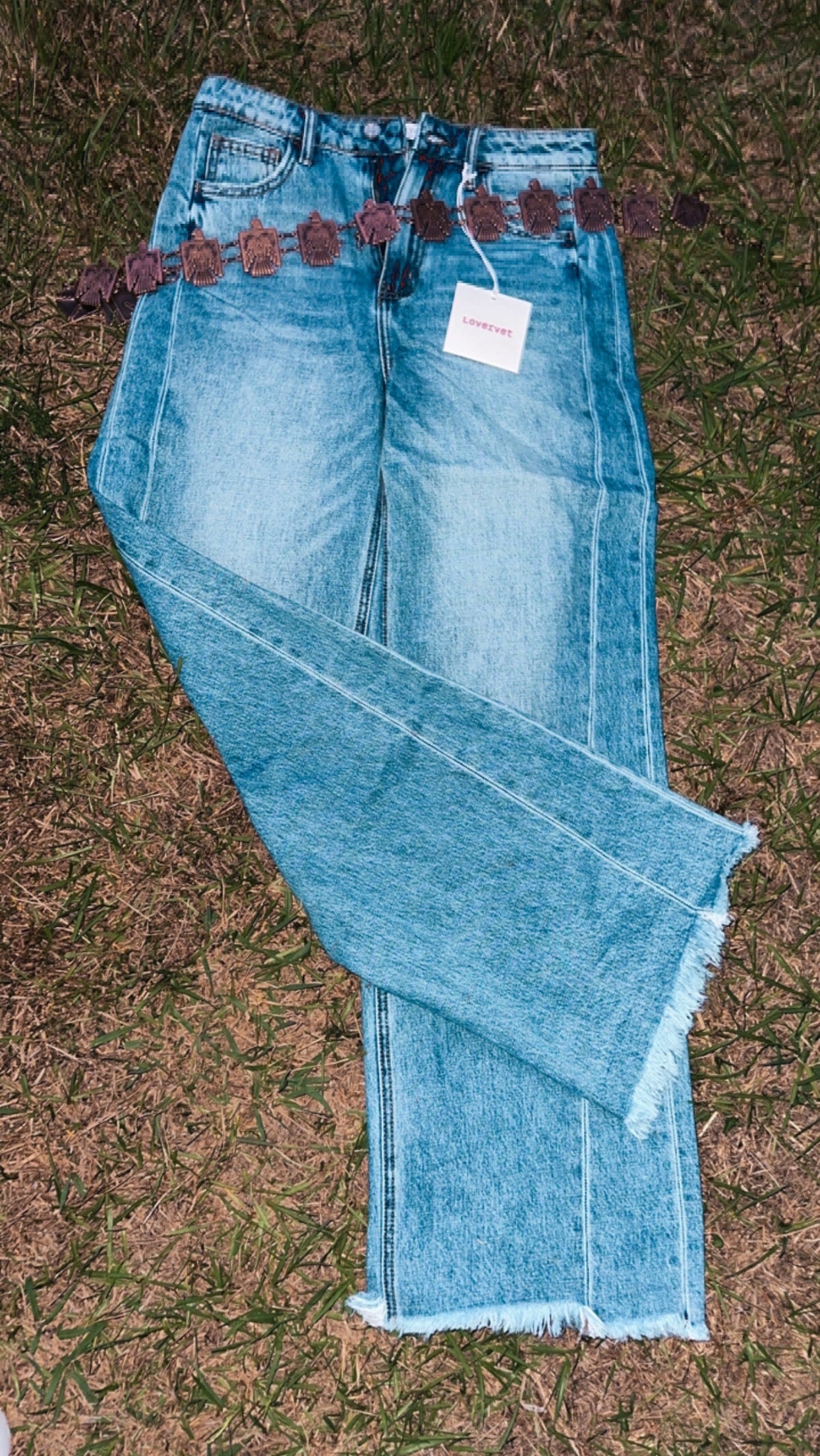 Vintage smoke show jeans