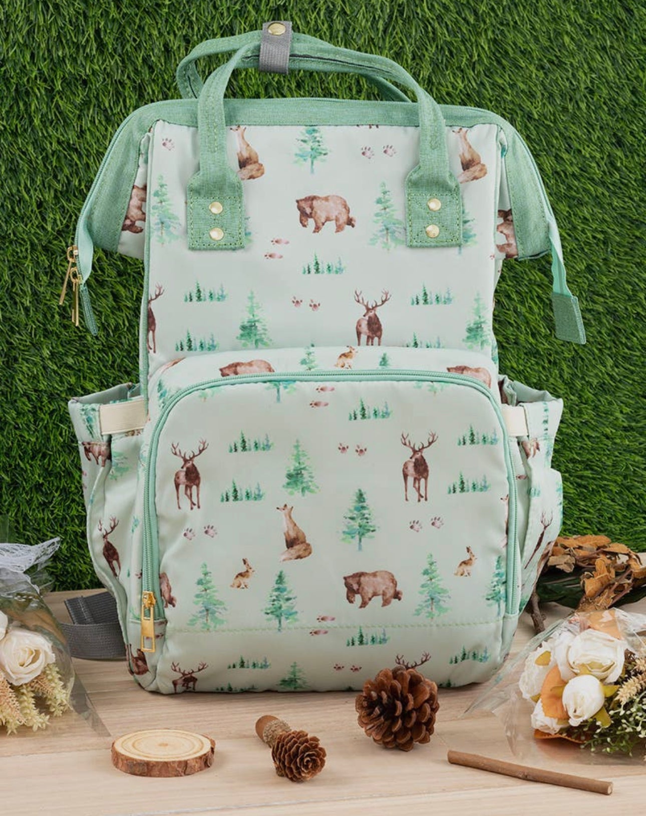 Wild Forrest Diaper Bag