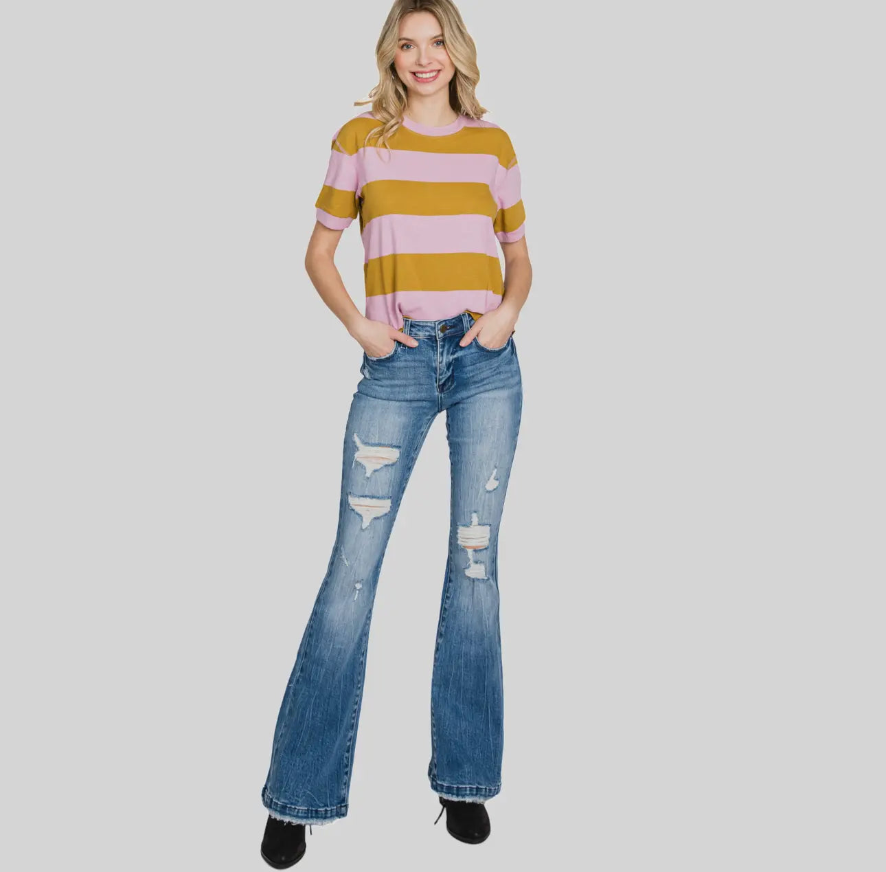 Wylie boot cut jeans