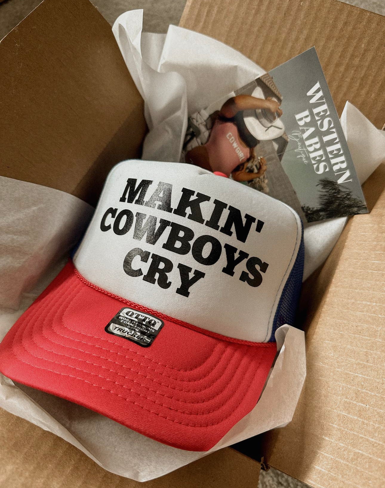 Makin cowboys cry